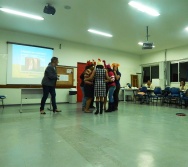 Oficina de Cont. de História com o 5º período de Pedagogia - Rede UNOPAR