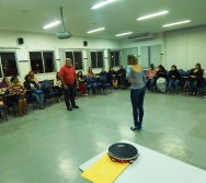 Oficina de Cont. de História com o 5º período de Pedagogia - Rede UNOPAR