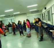 Oficina de Cont. de História com o 5º período de Pedagogia - Rede UNOPAR