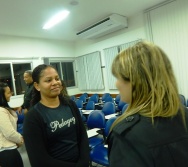 Oficina de Cont. de História com o 5º período de Pedagogia - Rede UNOPAR