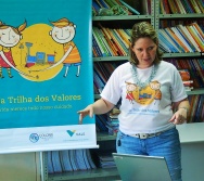 PROJETO NA TRILHA DOS VALORES - ESCOLA MANOEL PASCHOAL - FLEXAL - CARIACICA