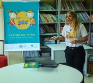 PROJETO NA TRILHA DOS VALORES - ESCOLA MANOEL PASCHOAL - FLEXAL - CARIACICA