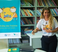 PROJETO NA TRILHA DOS VALORES - ESCOLA MANOEL PASCHOAL - FLEXAL - CARIACICA