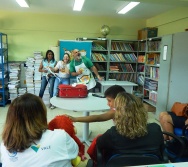 PROJETO NA TRILHA DOS VALORES - ESCOLA MANOEL PASCHOAL - FLEXAL - CARIACICA
