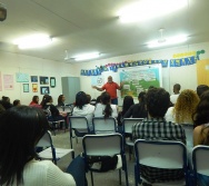 PALESTRA VIOLÊNCIA E JUVENTUDE - EEEF ZUMBI DOS PALMARES