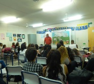 PALESTRA VIOLÊNCIA E JUVENTUDE - EEEF ZUMBI DOS PALMARES