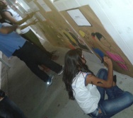 CINEMA E ARTE - PROJETO VIOLÊNCIA E JUVENTUDE - EEEFM ZUMBI DOS PALMARES