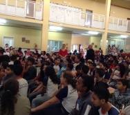 PARTICIPAÇÃO DO COLORIR NO PROJETO DE LITERATURA DA EEEFM TEOTÔNIO B. VILELA