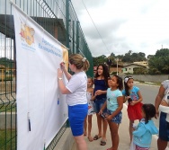 LANÇAMENTO DA EXPOSIÇÃO DE ARTE - PLACAS DE SINALIZAÇÃO - NTV