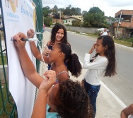 LANÇAMENTO DA EXPOSIÇÃO DE ARTE - PLACAS DE SINALIZAÇÃO - NTV
