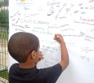 LANÇAMENTO DA EXPOSIÇÃO DE ARTE - PLACAS DE SINALIZAÇÃO - NTV