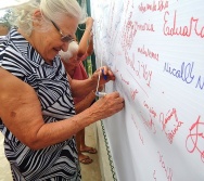 LANÇAMENTO DA EXPOSIÇÃO DE ARTE - PLACAS DE SINALIZAÇÃO - NTV