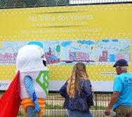 LANÇAMENTO DA EXPOSIÇÃO DE ARTE - PLACAS DE SINALIZAÇÃO - NTV