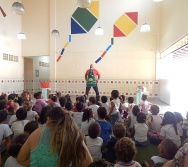 APLICAÇÃO DO PROJETO COLORIR - CMEI MARIA AMÉLIA - ETAPA ORIENTAR