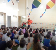 APLICAÇÃO DO PROJETO COLORIR - CMEI MARIA AMÉLIA - ETAPA ORIENTAR