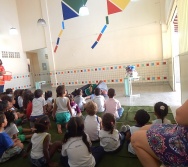 APLICAÇÃO DO PROJETO COLORIR - CMEI MARIA AMÉLIA - ETAPA ORIENTAR
