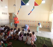 APLICAÇÃO DO PROJETO COLORIR - CMEI MARIA AMÉLIA - ETAPA ORIENTAR