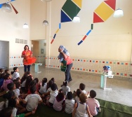 APLICAÇÃO DO PROJETO COLORIR - CMEI MARIA AMÉLIA - ETAPA ORIENTAR