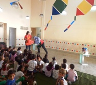 APLICAÇÃO DO PROJETO COLORIR - CMEI MARIA AMÉLIA - ETAPA ORIENTAR