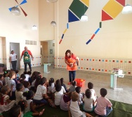 APLICAÇÃO DO PROJETO COLORIR - CMEI MARIA AMÉLIA - ETAPA ORIENTAR