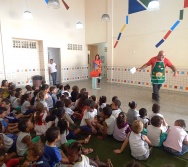 APLICAÇÃO DO PROJETO COLORIR - CMEI MARIA AMÉLIA - ETAPA ORIENTAR