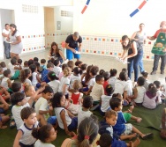 APLICAÇÃO DO PROJETO COLORIR - CMEI MARIA AMÉLIA - ETAPA ORIENTAR