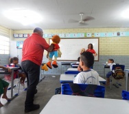 NTV - AG - DIA DE SENSIBILIZAÇÃO DOS ALUNOS DOS 1º ANOS - VESPERTINO