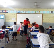 NTV - AG - DIA DE SENSIBILIZAÇÃO DOS ALUNOS DOS 1º ANOS - VESPERTINO