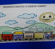 TRABALHOS INTERNOS DO SUBPROJETO O TREM DO TONINHO DO 2º ANO B.