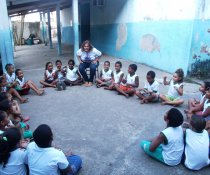 CONTAÇÃO DE HISTÓRIA NA EMEF ANTÔNIO VIEIRA DE REZENDE - SERRA