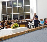 PALESTERANDO NO I SEMINÁRIO DE CURSOS TÉCNICOS - SEDU ES - SERRA.
