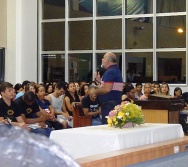 PALESTERANDO NO I SEMINÁRIO DE CURSOS TÉCNICOS - SEDU ES - SERRA.