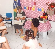 FORMATURA DA 5ª TURMA DO PROJETO CONT.  HISTÓRIAS COLORINDO VIDAS