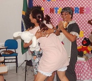 FORMATURA DA 5ª TURMA DO PROJETO CONT.  HISTÓRIAS COLORINDO VIDAS