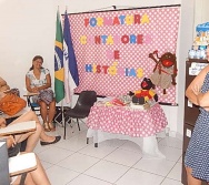 FORMATURA DA 5ª TURMA DO PROJETO CONT.  HISTÓRIAS COLORINDO VIDAS