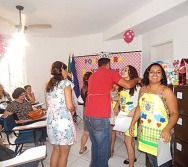 FORMATURA DA 5ª TURMA DO PROJETO CONT.  HISTÓRIAS COLORINDO VIDAS
