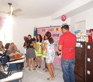 FORMATURA DA 5ª TURMA DO PROJETO CONT.  HISTÓRIAS COLORINDO VIDAS