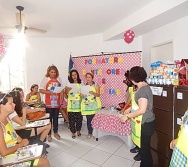 FORMATURA DA 5ª TURMA DO PROJETO CONT.  HISTÓRIAS COLORINDO VIDAS