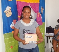 Caixa Mágica dos alunos do Curso Contando Histórias Colorindo vidas