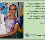 Avaliações e Relatos de alguns participantes do Curso Bullying Brincadeira Sem Limites