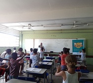 PROJETO NTV - EEEF JONES JOSÉ DO NASCIMENTO - CENTRAL CARAPINA - SENSIBILIZAÇÃO DE ALUNOS