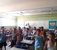 PROJETO NTV - EEEF JONES JOSÉ DO NASCIMENTO - CENTRAL CARAPINA - SENSIBILIZAÇÃO DE ALUNOS