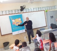 PROJETO NTV - EMEF ANTÔNIO V. REZENDE - CENTRAL CARAPINA - SENSIBILIZAÇÃO DE ALUNOS