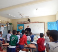 PROJETO NTV - EMEF ANTÔNIO V. REZENDE - CENTRAL CARAPINA - SENSIBILIZAÇÃO DE ALUNOS