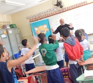 PROJETO NTV - EMEF ANTÔNIO V. REZENDE - CENTRAL CARAPINA - SENSIBILIZAÇÃO DE ALUNOS