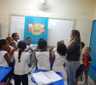 PROJETO NTV - EMEF ANTONIO VIEIRA DE REZENDE - CENTRAL CARAPINA - SENSIBILIZAÇÃO DE ALUNOS
