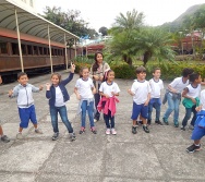 PROJETO NTV - EMEF LACY ZULEICA NUNES - CARAPINA GRANDE - SERRA - AULA DE CAMPO