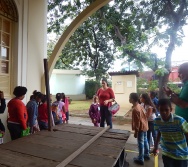 PROJETO NTV - EEEFM JONES JOSÉ DO NASCIMENTO - CENTRAL CARAPINA - SERRA - AULA DE CAMPO