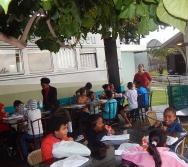 PROJETO NTV - EEEFM JONES JOSÉ DO NASCIMENTO - CENTRAL CARAPINA - SERRA - AULA DE CAMPO