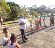 PROJETO NTV - EEEFM JONES JOSÉ DO NASCIMENTO - CENTRAL CARAPINA - SERRA - AULA DE CAMPO